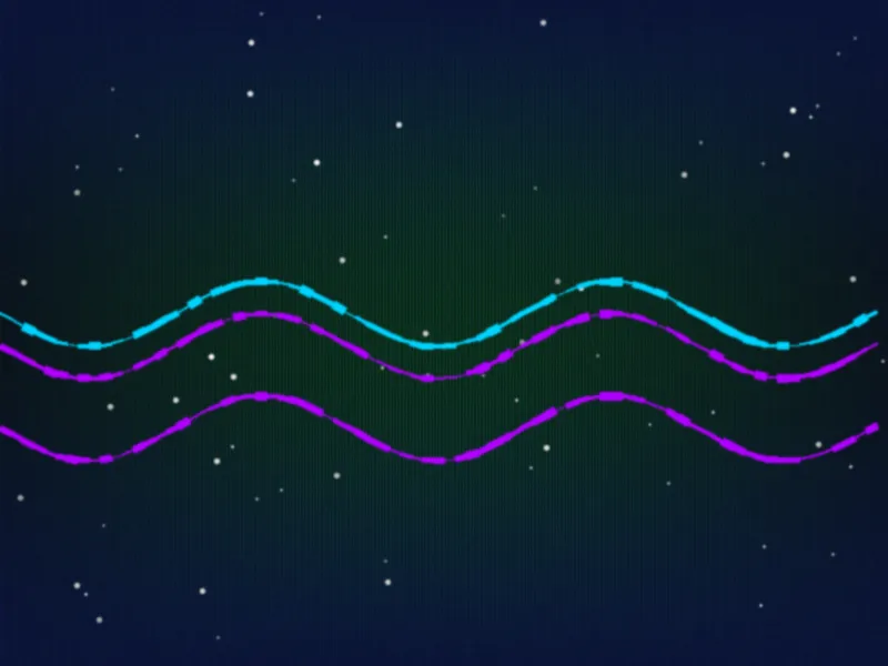 彩票平台 极光预测雷达扫描界面